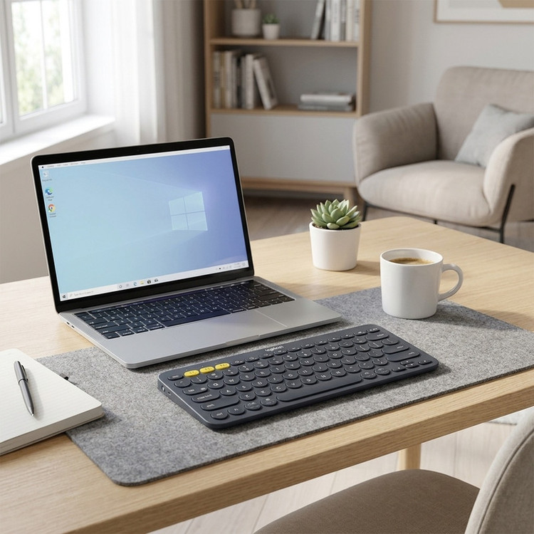 محصول نمونه تستی کیبورد بی سیم لاجیتک مدل K380