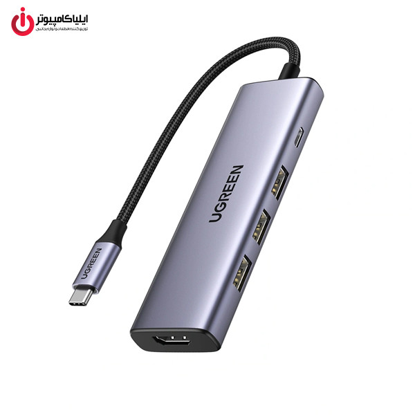 محصول نمونه تستی هاب 5 پورت چندکاره یوگرین مدل UGREEN CM511-15596